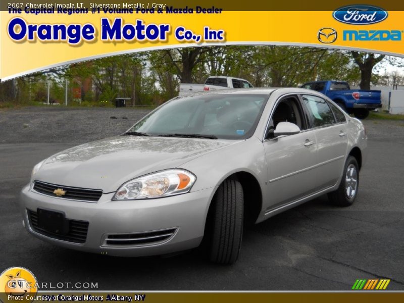 Silverstone Metallic / Gray 2007 Chevrolet Impala LT