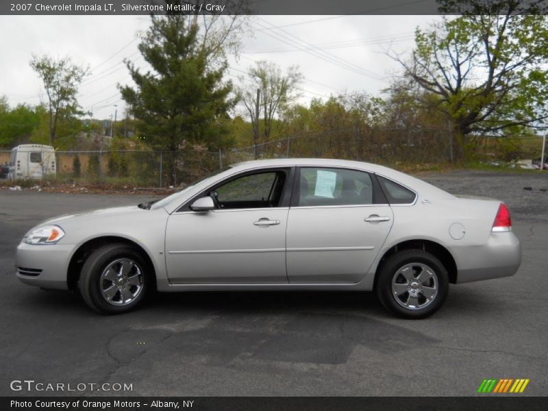 Silverstone Metallic / Gray 2007 Chevrolet Impala LT