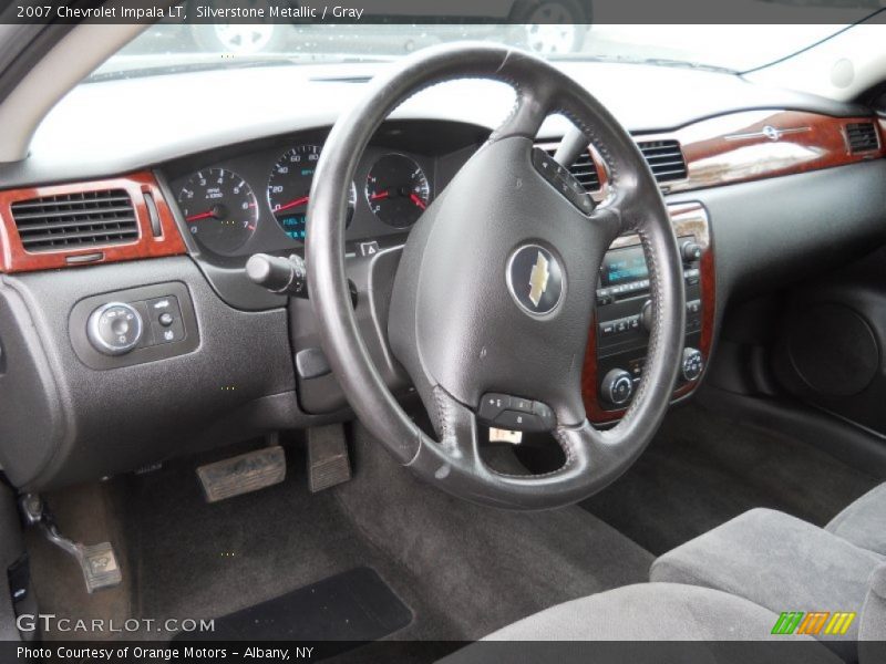 Silverstone Metallic / Gray 2007 Chevrolet Impala LT