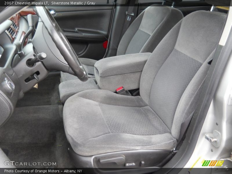 Silverstone Metallic / Gray 2007 Chevrolet Impala LT