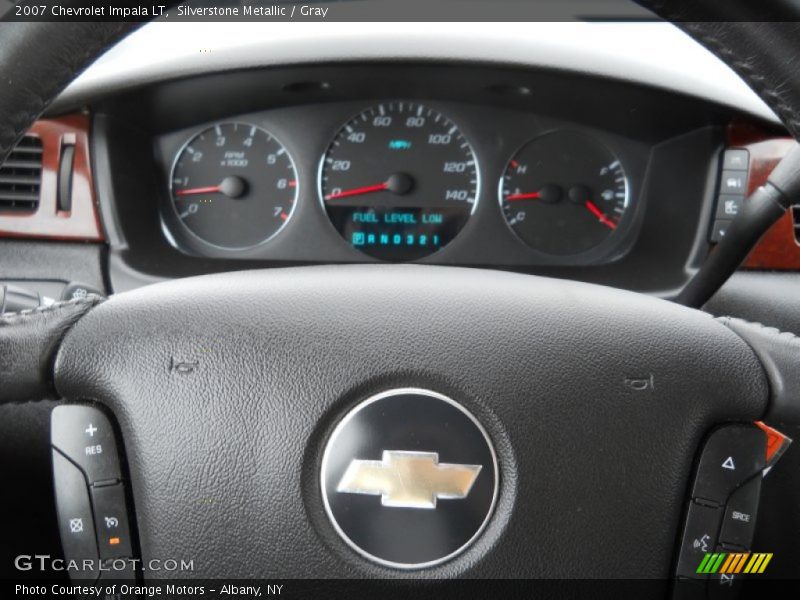 Silverstone Metallic / Gray 2007 Chevrolet Impala LT