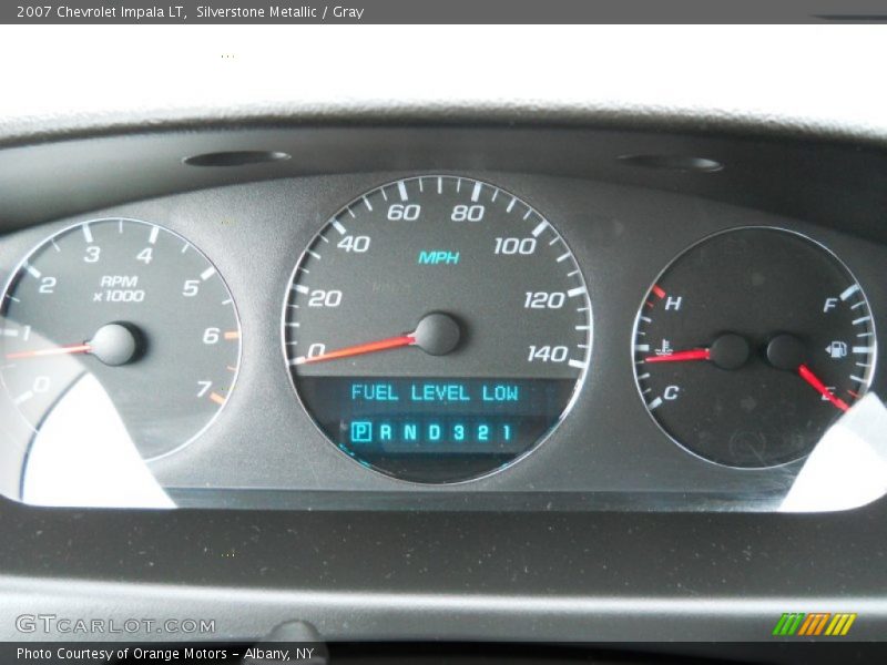 Silverstone Metallic / Gray 2007 Chevrolet Impala LT