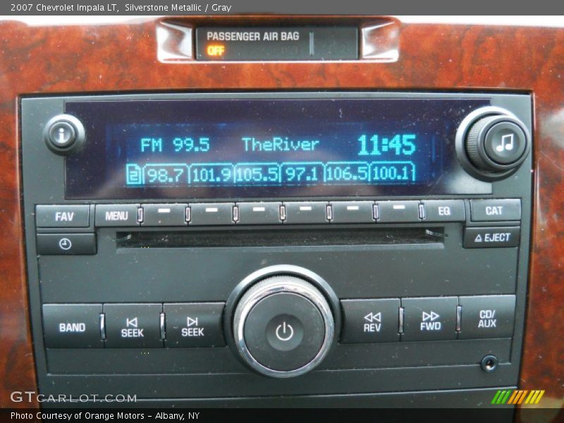Silverstone Metallic / Gray 2007 Chevrolet Impala LT