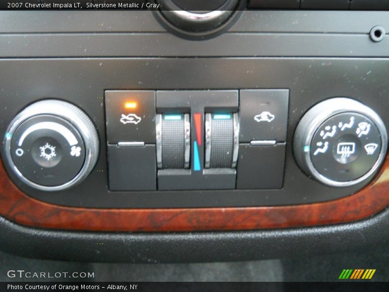 Silverstone Metallic / Gray 2007 Chevrolet Impala LT