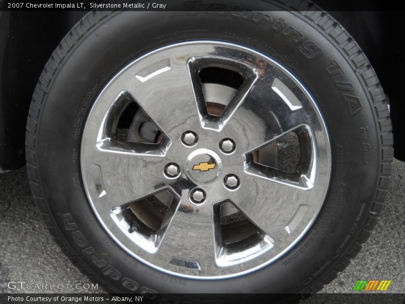 Silverstone Metallic / Gray 2007 Chevrolet Impala LT