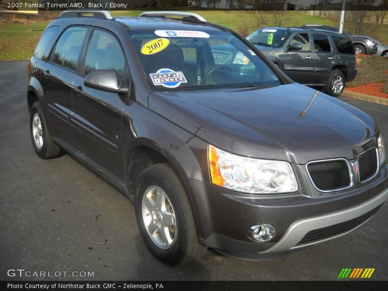 Black / Ebony 2007 Pontiac Torrent AWD
