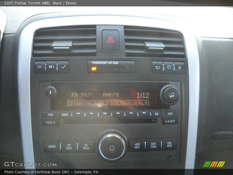 Black / Ebony 2007 Pontiac Torrent AWD