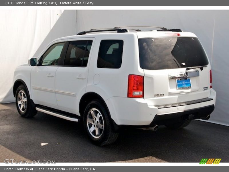 Taffeta White / Gray 2010 Honda Pilot Touring 4WD