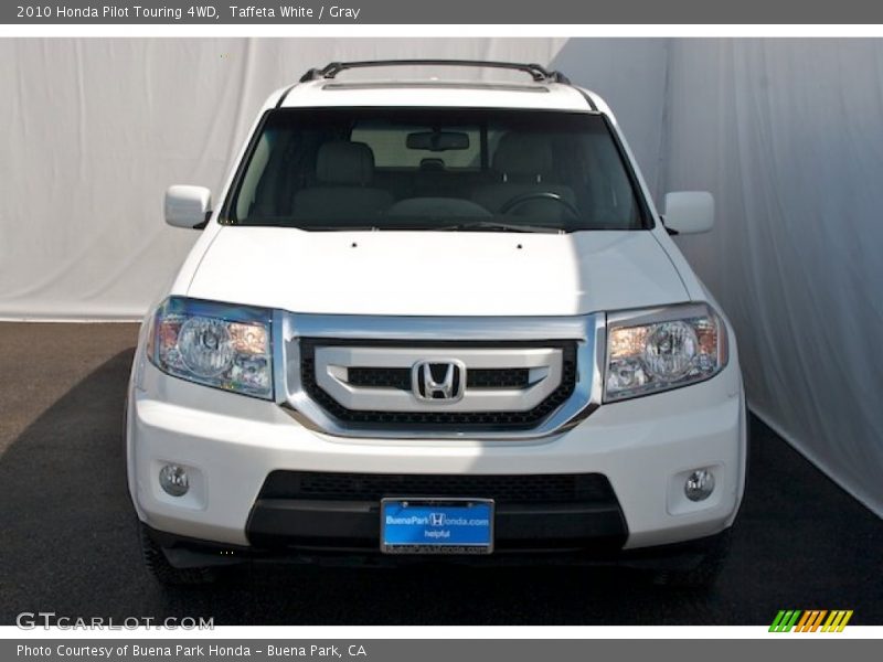 Taffeta White / Gray 2010 Honda Pilot Touring 4WD