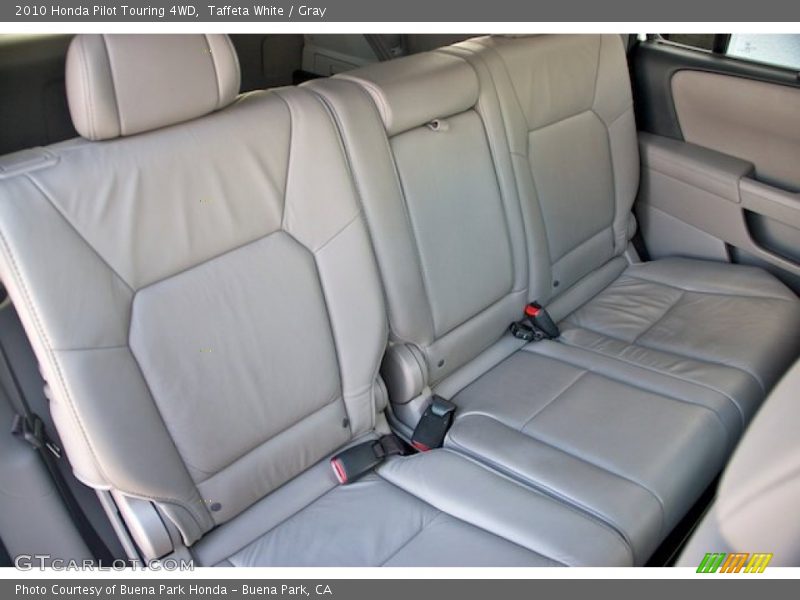 Taffeta White / Gray 2010 Honda Pilot Touring 4WD