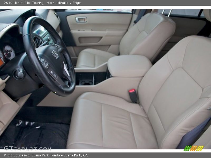 Mocha Metallic / Beige 2010 Honda Pilot Touring