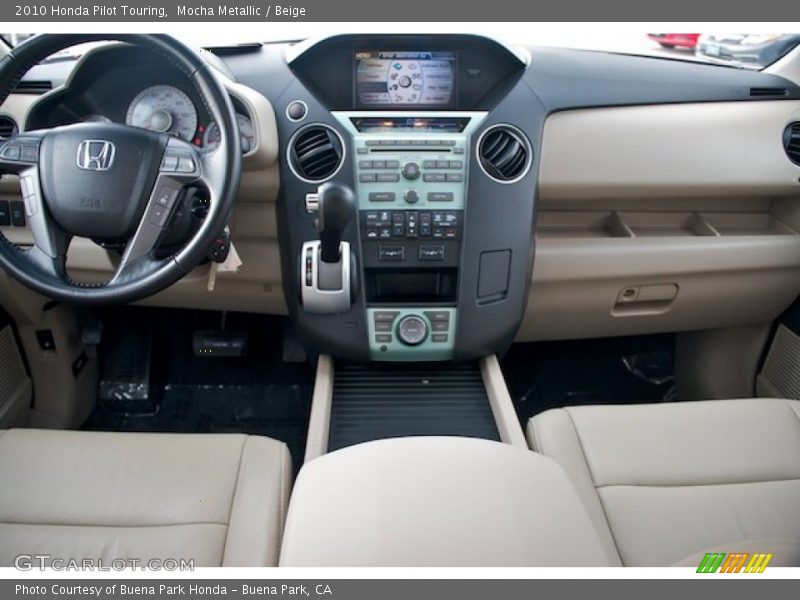 Mocha Metallic / Beige 2010 Honda Pilot Touring