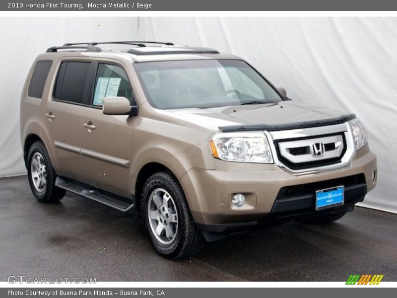 Mocha Metallic / Beige 2010 Honda Pilot Touring