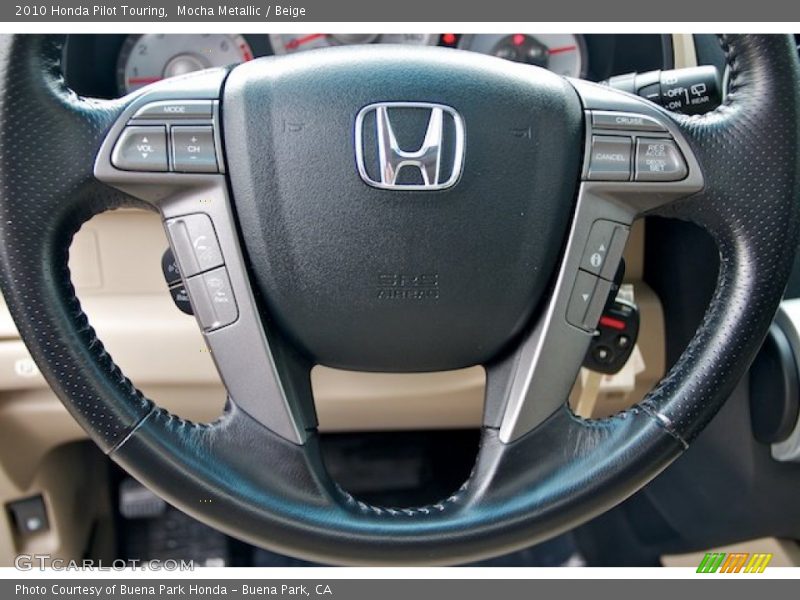 Mocha Metallic / Beige 2010 Honda Pilot Touring
