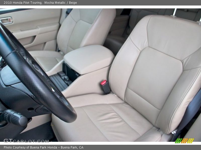 Mocha Metallic / Beige 2010 Honda Pilot Touring