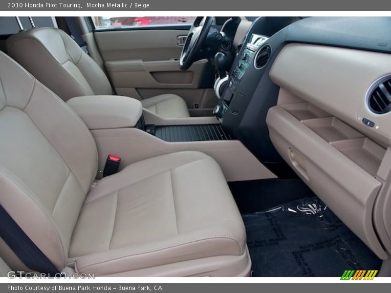 Mocha Metallic / Beige 2010 Honda Pilot Touring