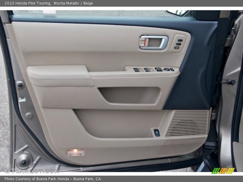 Mocha Metallic / Beige 2010 Honda Pilot Touring