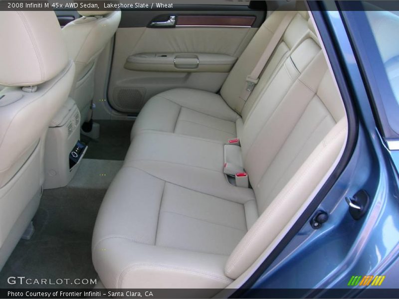 Lakeshore Slate / Wheat 2008 Infiniti M 45x AWD Sedan