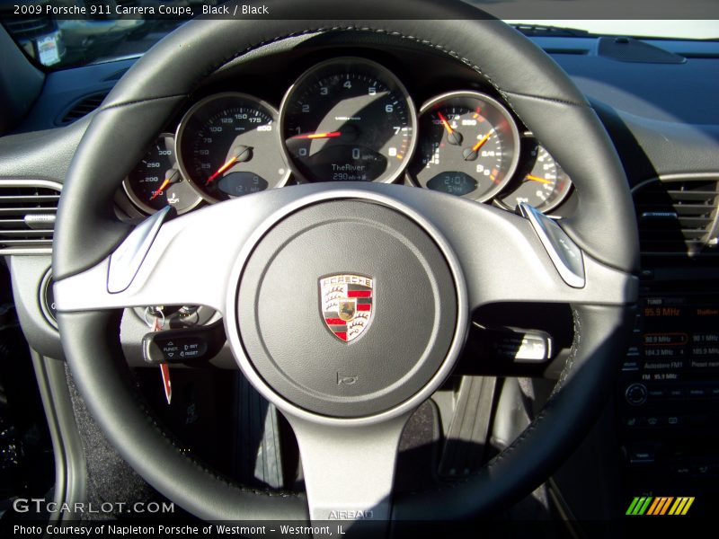 Black / Black 2009 Porsche 911 Carrera Coupe