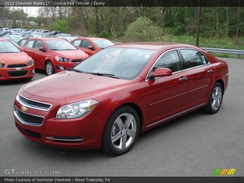 Crystal Red Tintcoat / Ebony 2012 Chevrolet Malibu LT