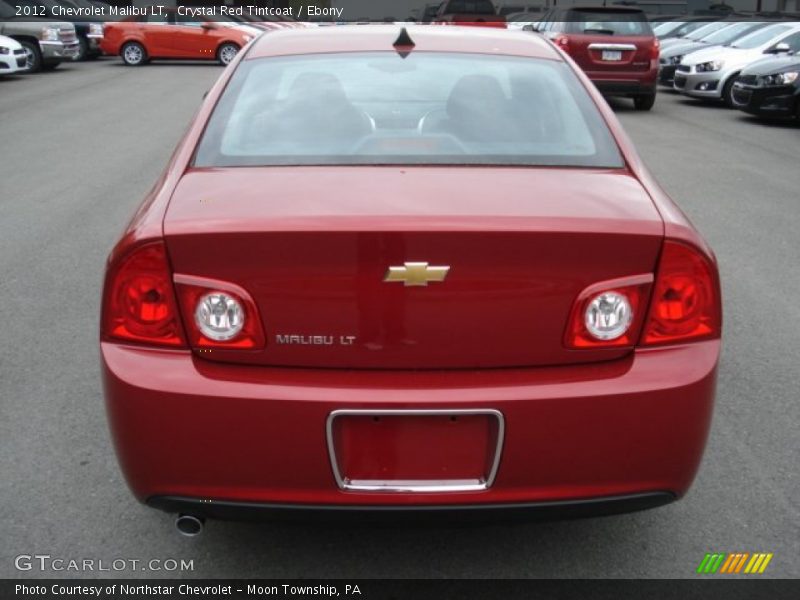 Crystal Red Tintcoat / Ebony 2012 Chevrolet Malibu LT