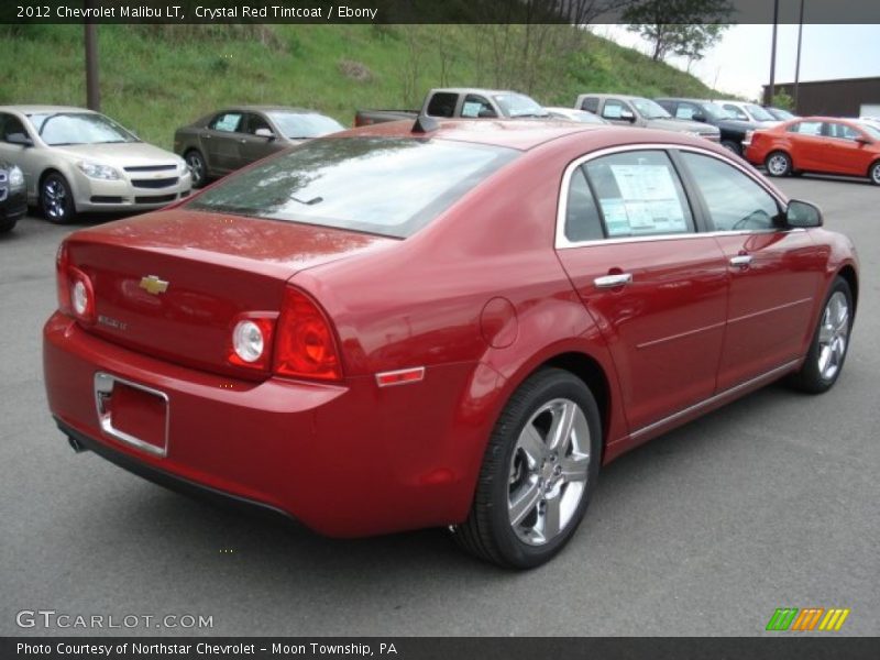 Crystal Red Tintcoat / Ebony 2012 Chevrolet Malibu LT
