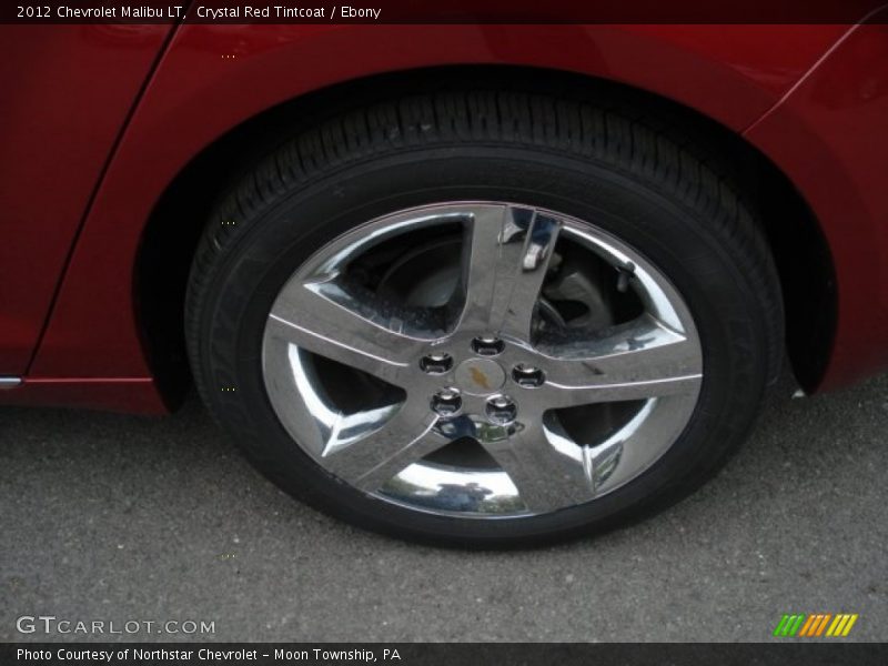 Crystal Red Tintcoat / Ebony 2012 Chevrolet Malibu LT