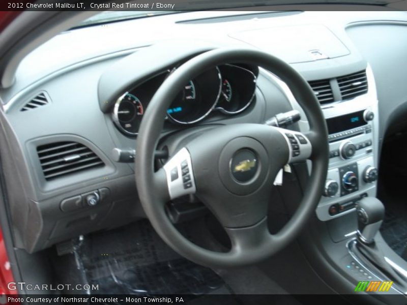Crystal Red Tintcoat / Ebony 2012 Chevrolet Malibu LT