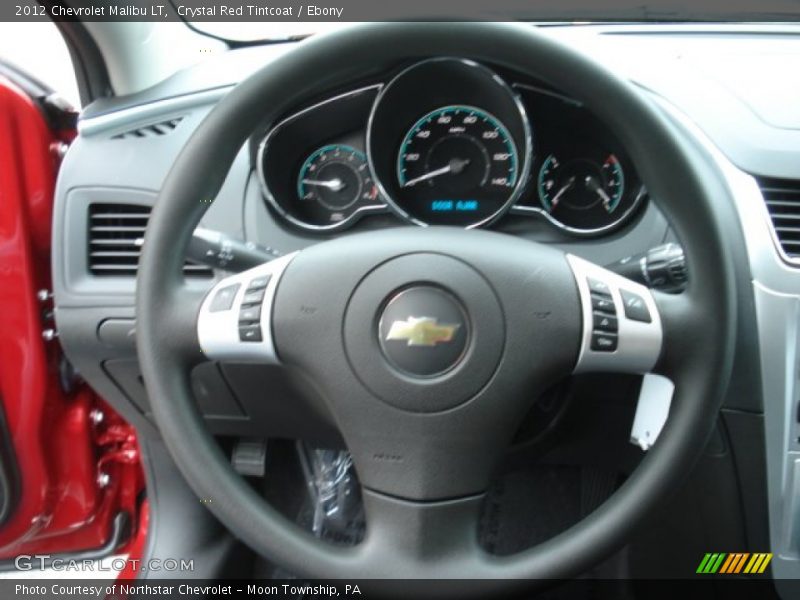 Crystal Red Tintcoat / Ebony 2012 Chevrolet Malibu LT