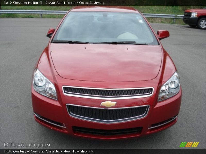 Crystal Red Tintcoat / Cocoa/Cashmere 2012 Chevrolet Malibu LT
