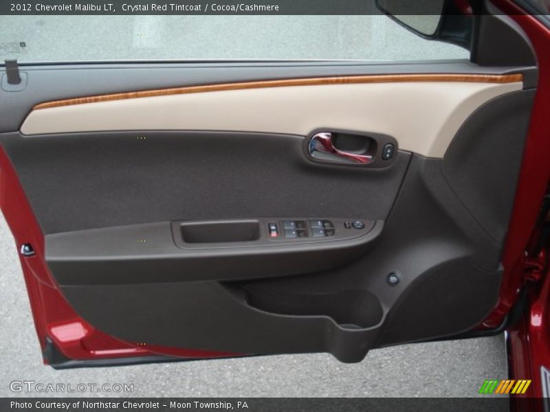 Crystal Red Tintcoat / Cocoa/Cashmere 2012 Chevrolet Malibu LT