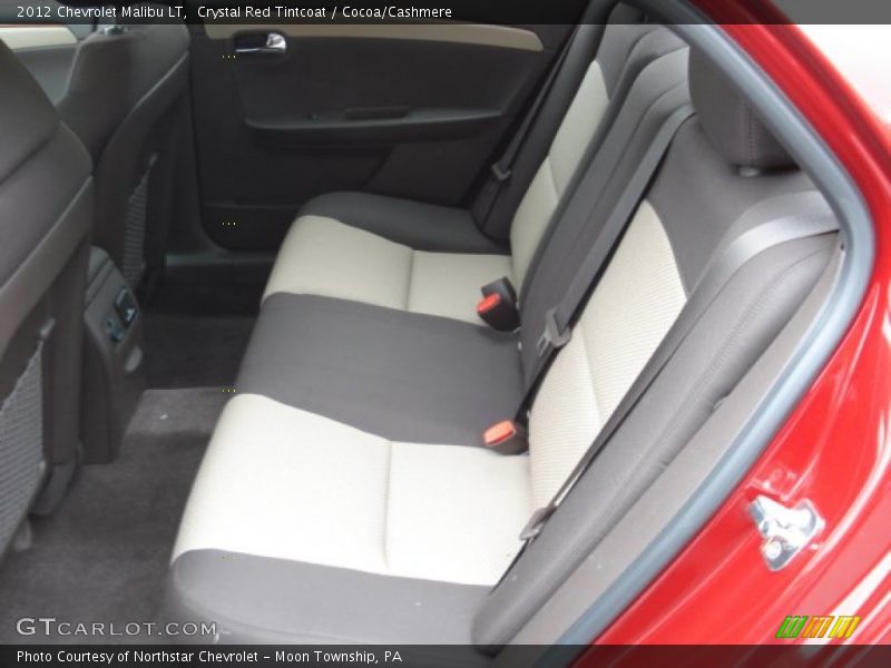 Crystal Red Tintcoat / Cocoa/Cashmere 2012 Chevrolet Malibu LT