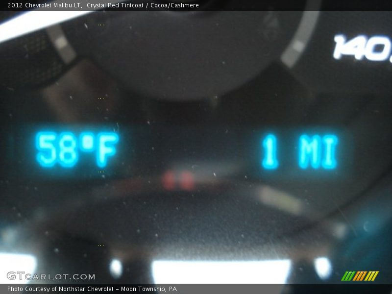 Crystal Red Tintcoat / Cocoa/Cashmere 2012 Chevrolet Malibu LT