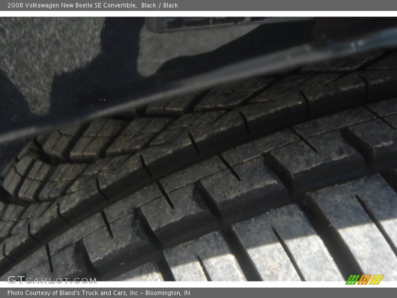 Black / Black 2008 Volkswagen New Beetle SE Convertible