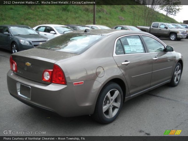 Mocha Steel Metallic / Cocoa/Cashmere 2012 Chevrolet Malibu LT