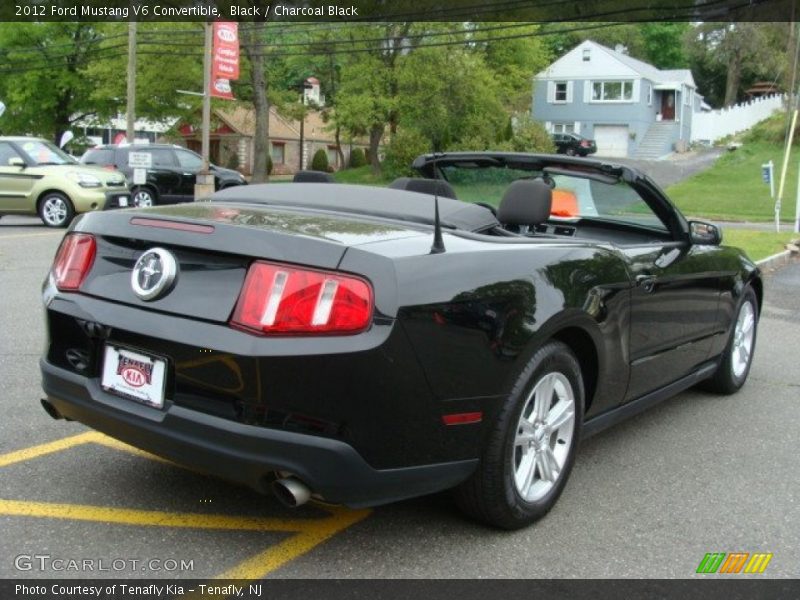 Black / Charcoal Black 2012 Ford Mustang V6 Convertible