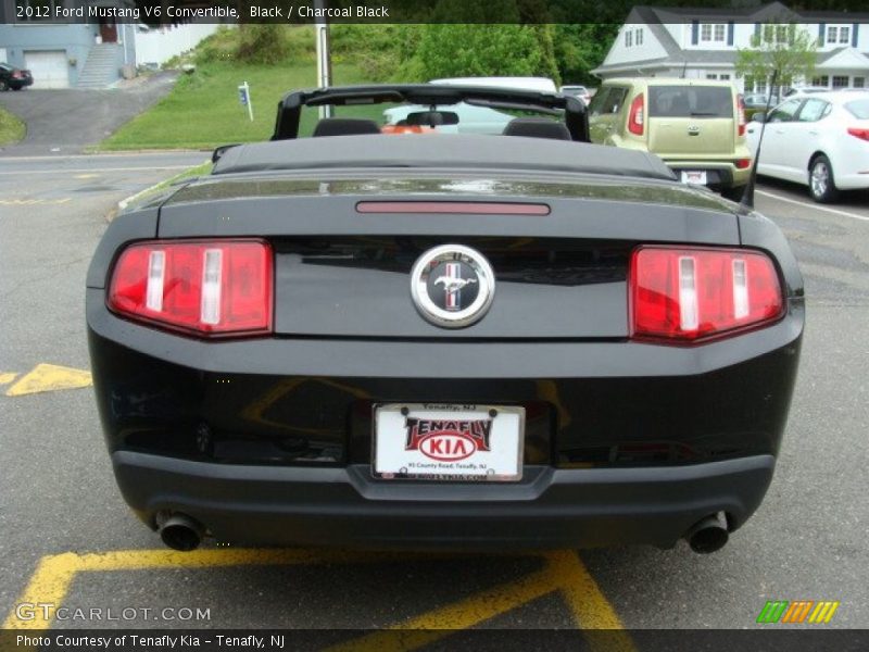 Black / Charcoal Black 2012 Ford Mustang V6 Convertible