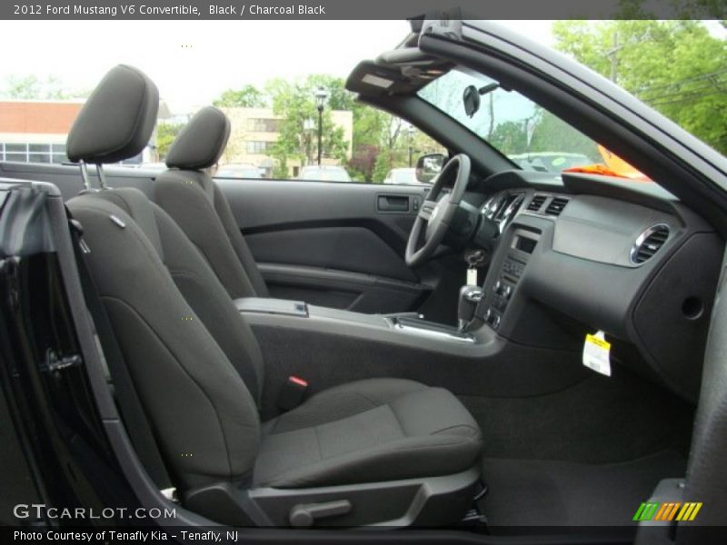 Black / Charcoal Black 2012 Ford Mustang V6 Convertible