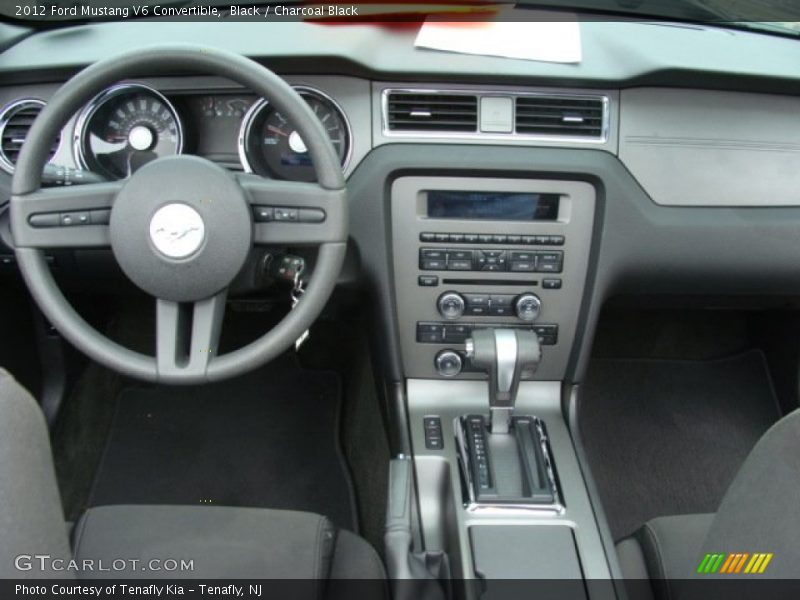 Black / Charcoal Black 2012 Ford Mustang V6 Convertible