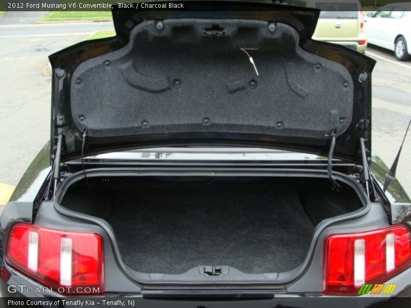 Black / Charcoal Black 2012 Ford Mustang V6 Convertible