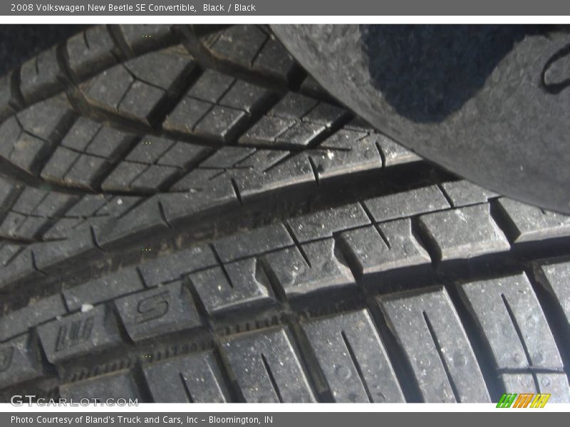Black / Black 2008 Volkswagen New Beetle SE Convertible