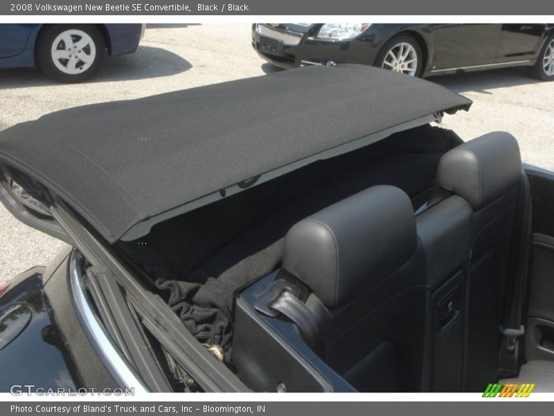 Black / Black 2008 Volkswagen New Beetle SE Convertible