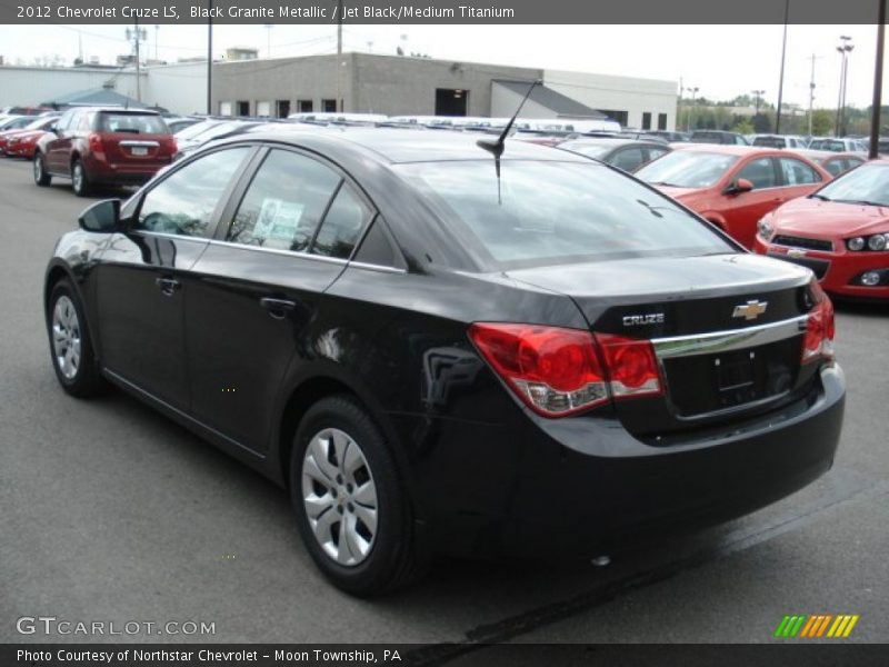 Black Granite Metallic / Jet Black/Medium Titanium 2012 Chevrolet Cruze LS