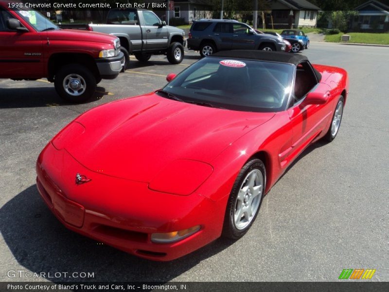Torch Red / Black 1998 Chevrolet Corvette Convertible
