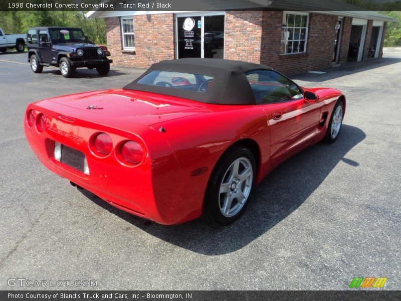 Torch Red / Black 1998 Chevrolet Corvette Convertible