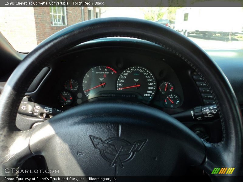 Torch Red / Black 1998 Chevrolet Corvette Convertible