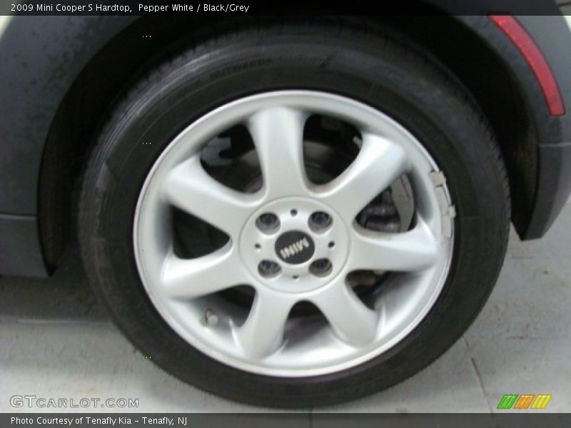 Pepper White / Black/Grey 2009 Mini Cooper S Hardtop
