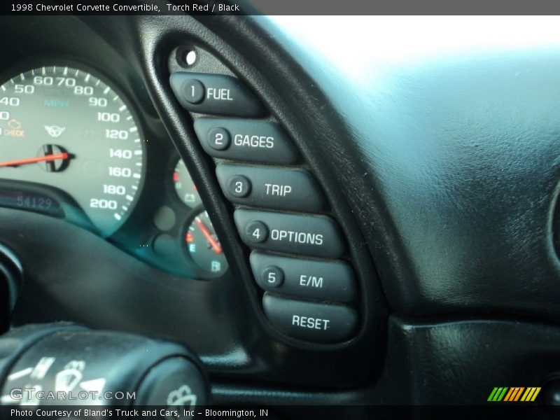 Torch Red / Black 1998 Chevrolet Corvette Convertible