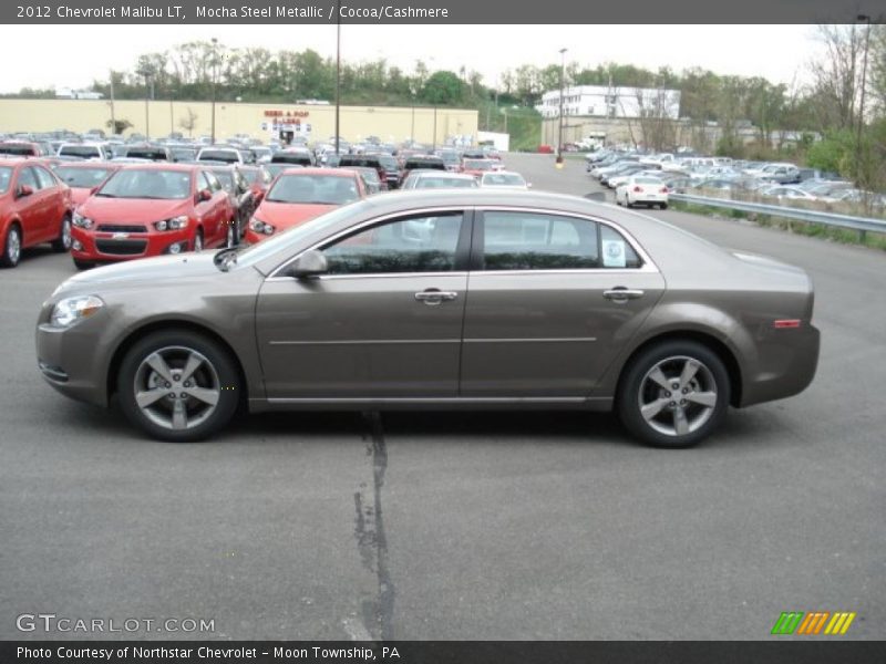 Mocha Steel Metallic / Cocoa/Cashmere 2012 Chevrolet Malibu LT