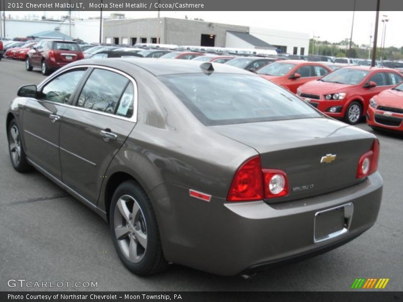 Mocha Steel Metallic / Cocoa/Cashmere 2012 Chevrolet Malibu LT